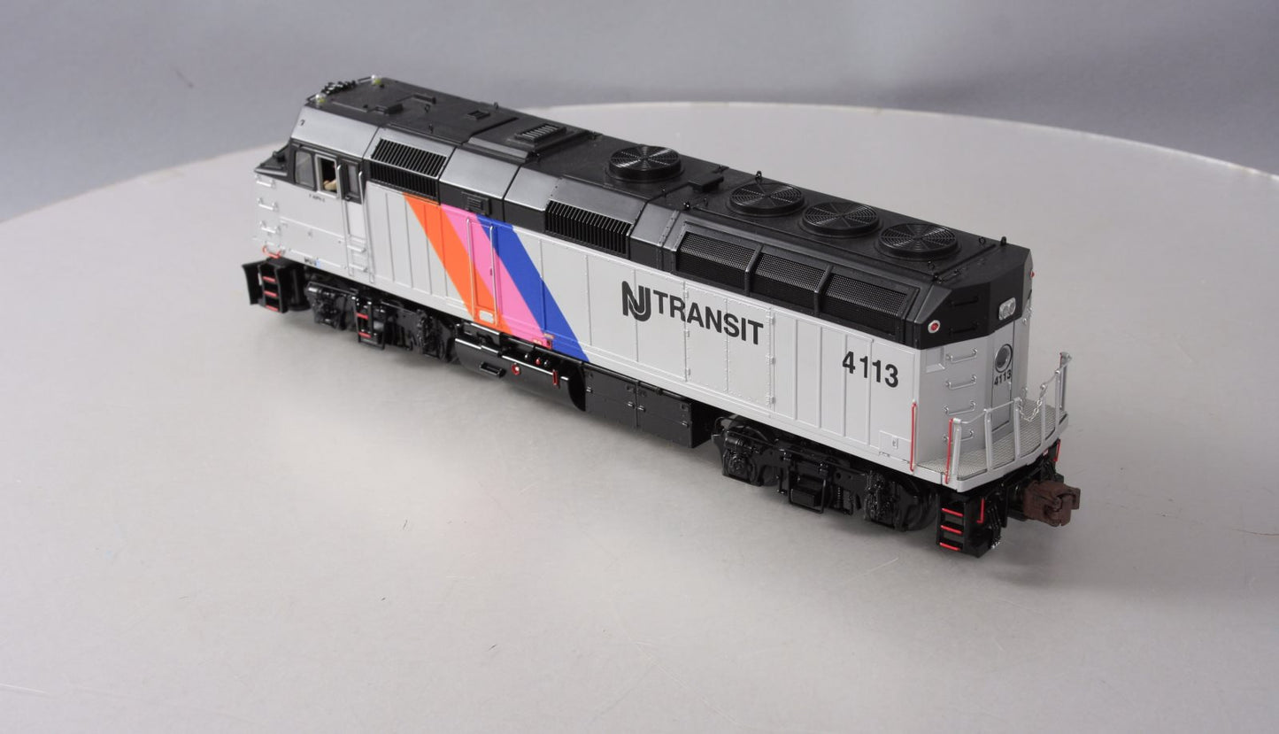 MTH 20-20109-1 NJ Transit F40PH Diesel Engine w/Proto-Sound 2.0 (Hi-Rail Wheels)
