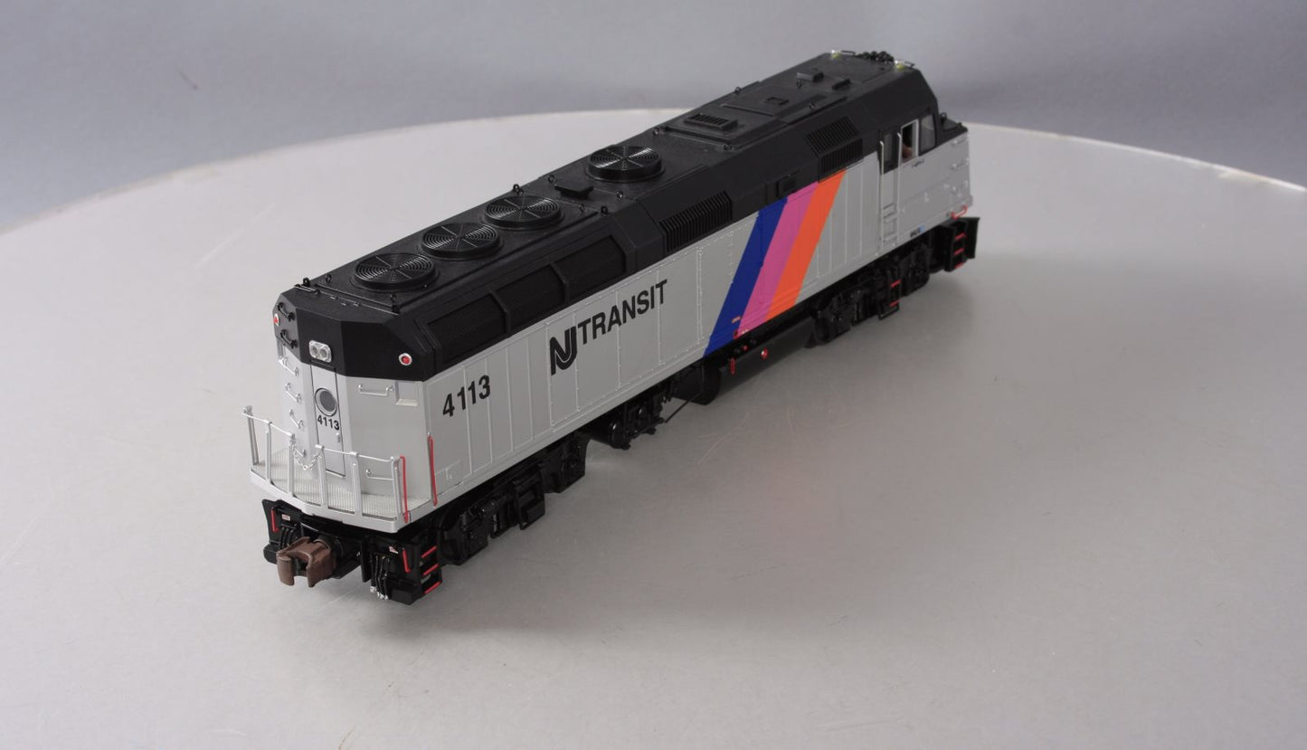 MTH 20-20109-1 NJ Transit F40PH Diesel Engine w/Proto-Sound 2.0 (Hi-Rail Wheels)