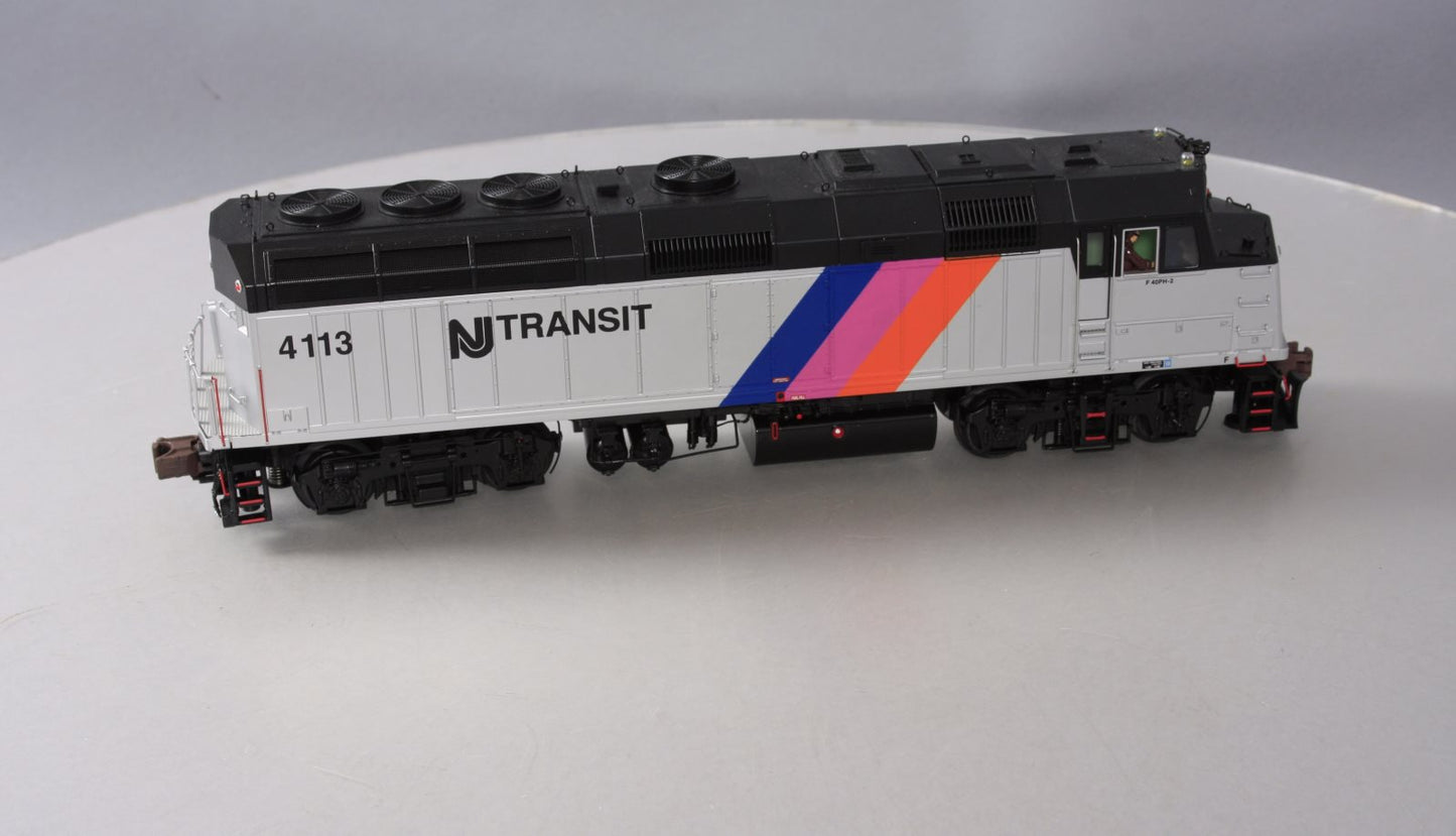 MTH 20-20109-1 NJ Transit F40PH Diesel Engine w/Proto-Sound 2.0 (Hi-Rail Wheels)