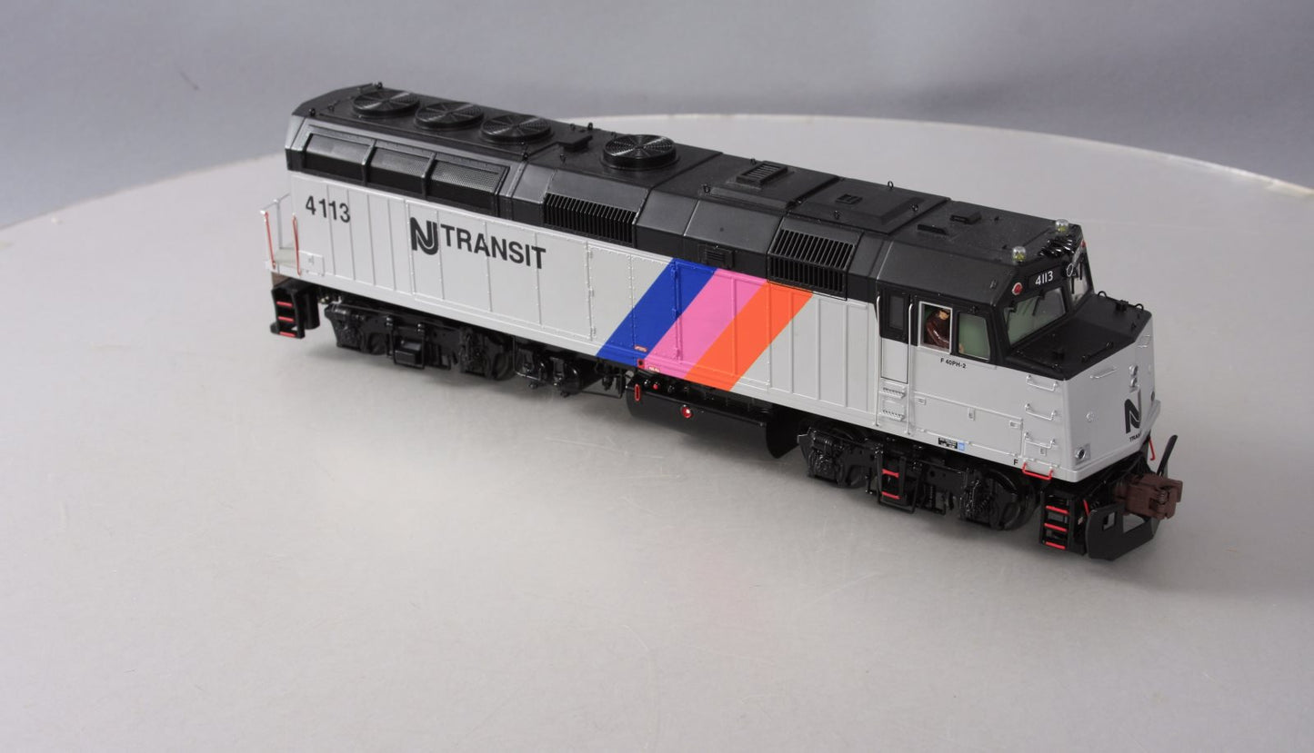MTH 20-20109-1 NJ Transit F40PH Diesel Engine w/Proto-Sound 2.0 (Hi-Rail Wheels)