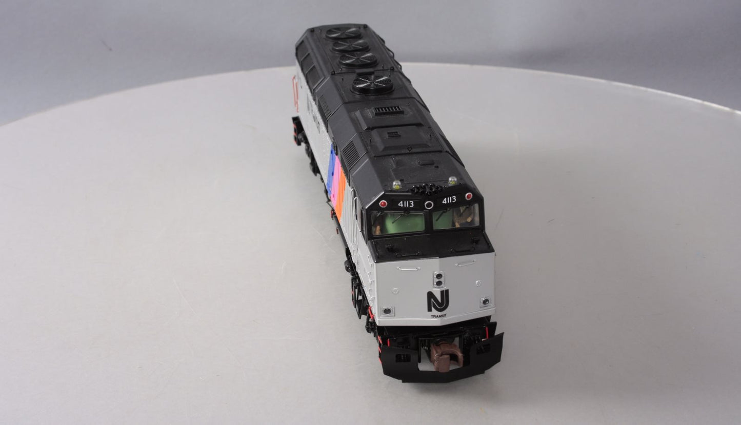 MTH 20-20109-1 NJ Transit F40PH Diesel Engine w/Proto-Sound 2.0 (Hi-Rail Wheels)