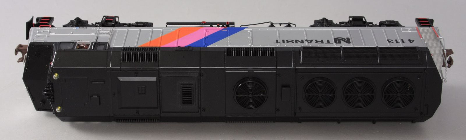MTH 20-20109-1 NJ Transit F40PH Diesel Engine w/Proto-Sound 2.0 (Hi-Rail Wheels)