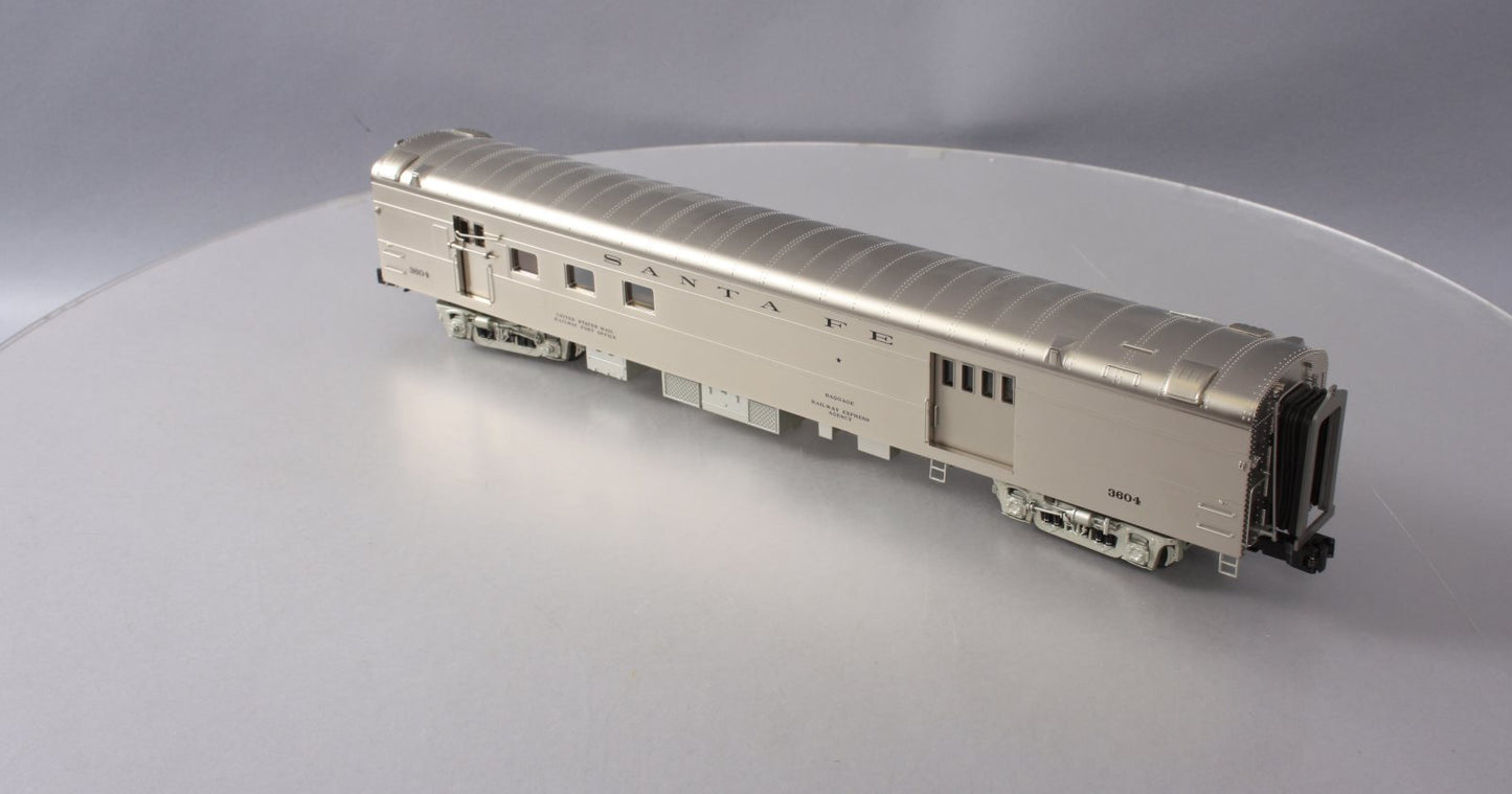 MTH 20-68136 O Santa Fe 70’ ABS Smooth Streamlined RPO Passenger Car #3604