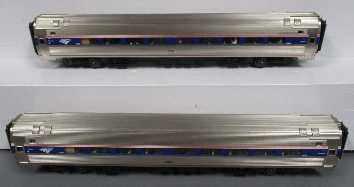 MTH 20-66143 O Amtrak Premier Amfleet Passenger Car Set (Set of 2)