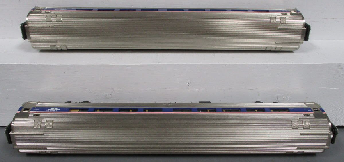 MTH 20-66143 O Amtrak Premier Amfleet Passenger Car Set (Set of 2)
