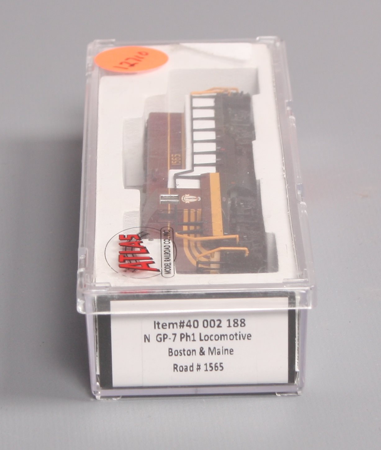Atlas 40002188 N GP7 B&M 1565 W/dcc