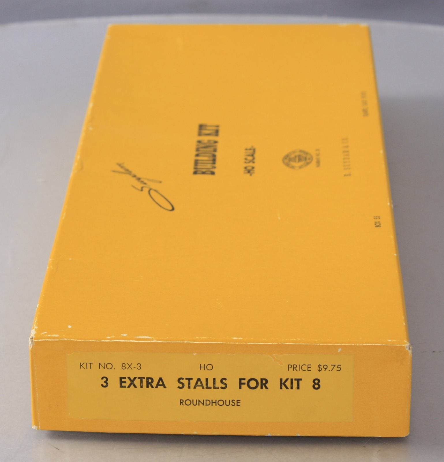 Suydam 8X-3 HO Scale 3 Extra Stalls for Kit 8 Roundhouse Kit