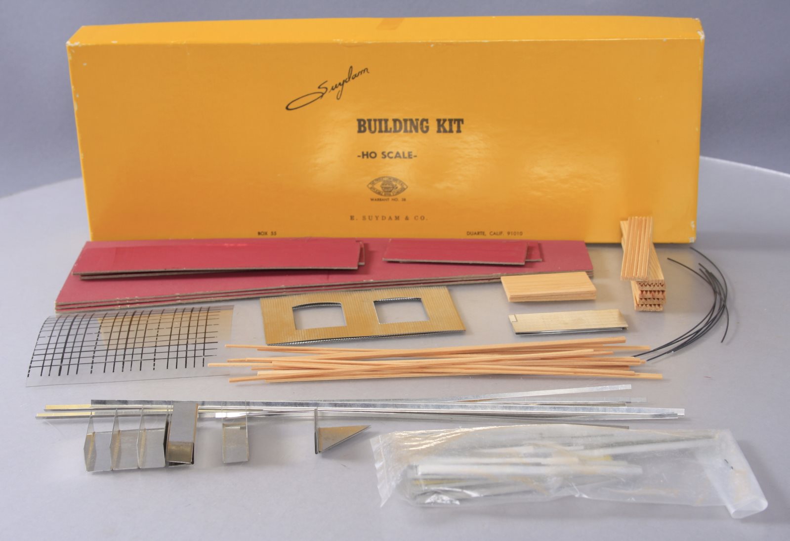 Suydam 8X-3 HO Scale 3 Extra Stalls for Kit 8 Roundhouse Kit