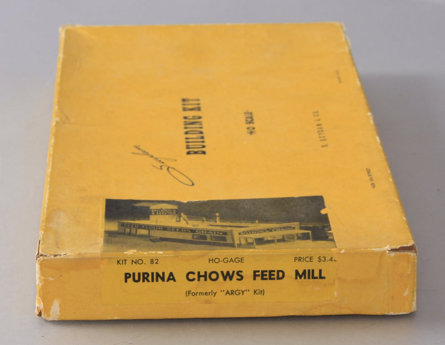 Suydam 82 HO Scale Purina Chow Feed Mill Building Kit
