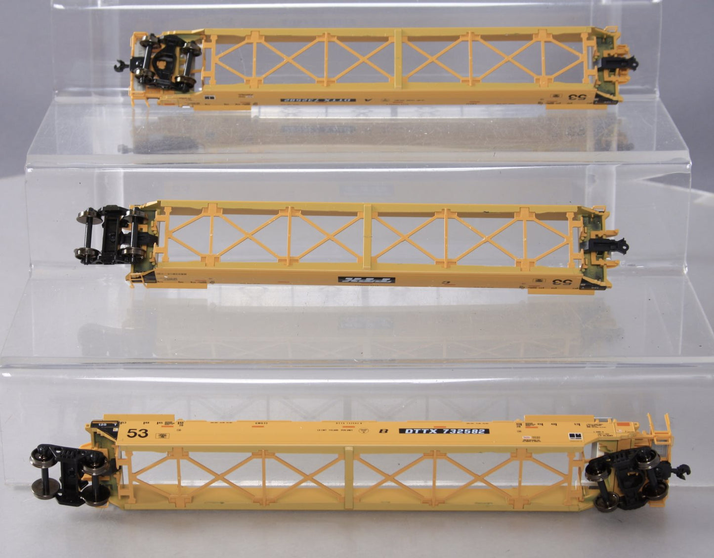 Kato 30-9018 HO TTX Gunderson MAXI-IV Double Stack Car #53 [3]