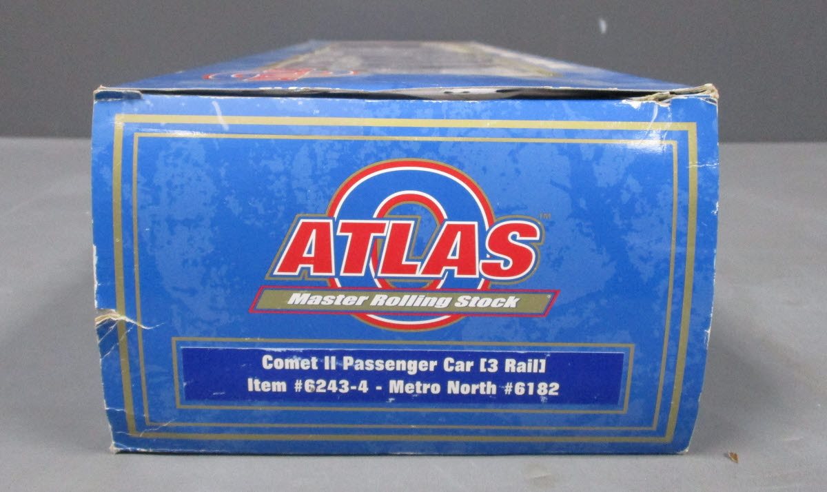 Atlas 6243-4 O Scale Metro North Comet II Coach #6182 (3