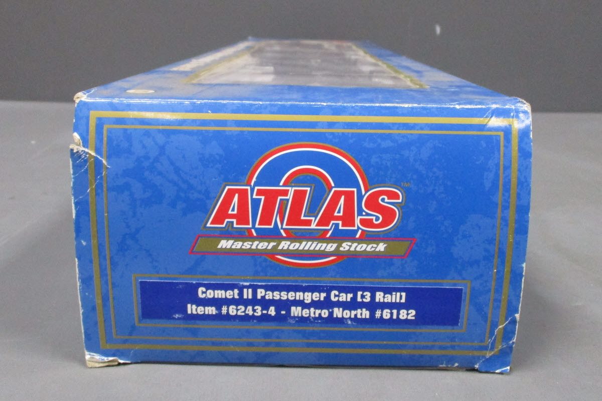 Atlas 6243-4 O Scale Metro North Comet II Coach #6182 (3 Rail)