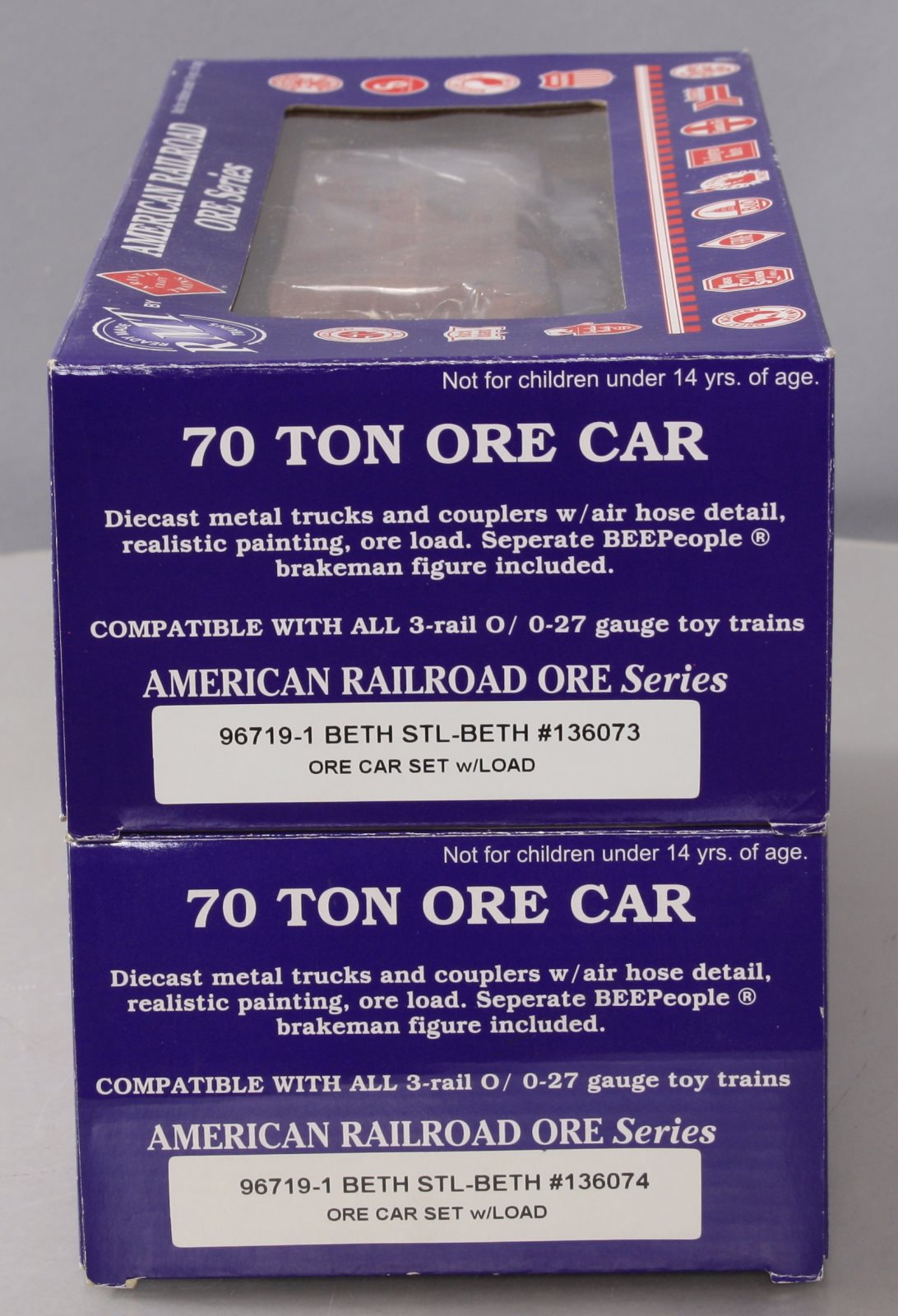 RMT 96719-1 O Bethlehem Steel/Bethlehem Ore Cars (Set of 2)