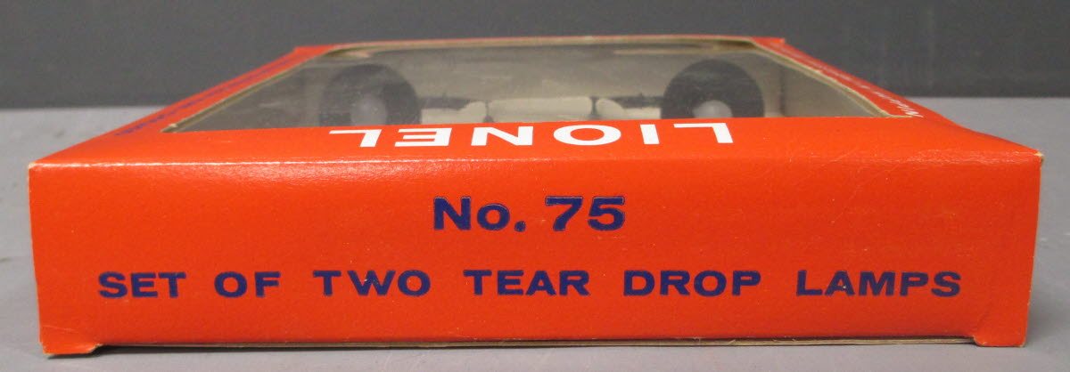 Lionel 75 Vintage O Gooseneck Street Light (Set of 2)