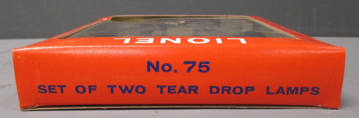 Lionel 75 Vintage O Gooseneck Street Light (Set of 2)