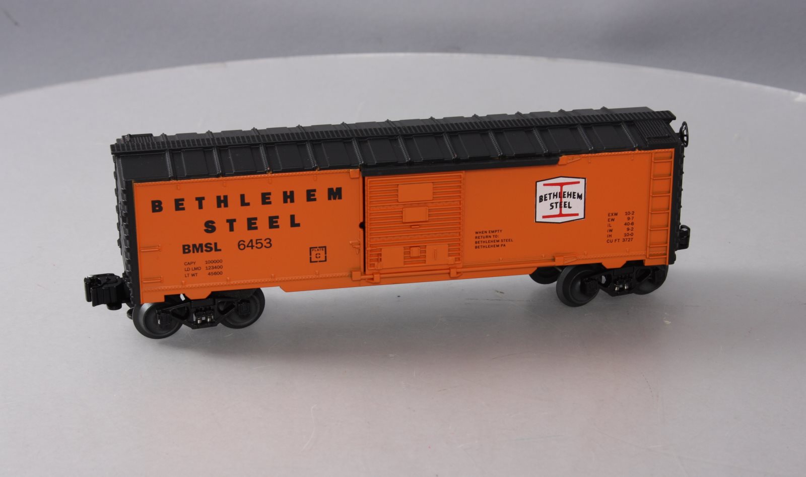 Lionel EDI100 Bethlehem Steel Boxcar Bethlehem PA #6453
