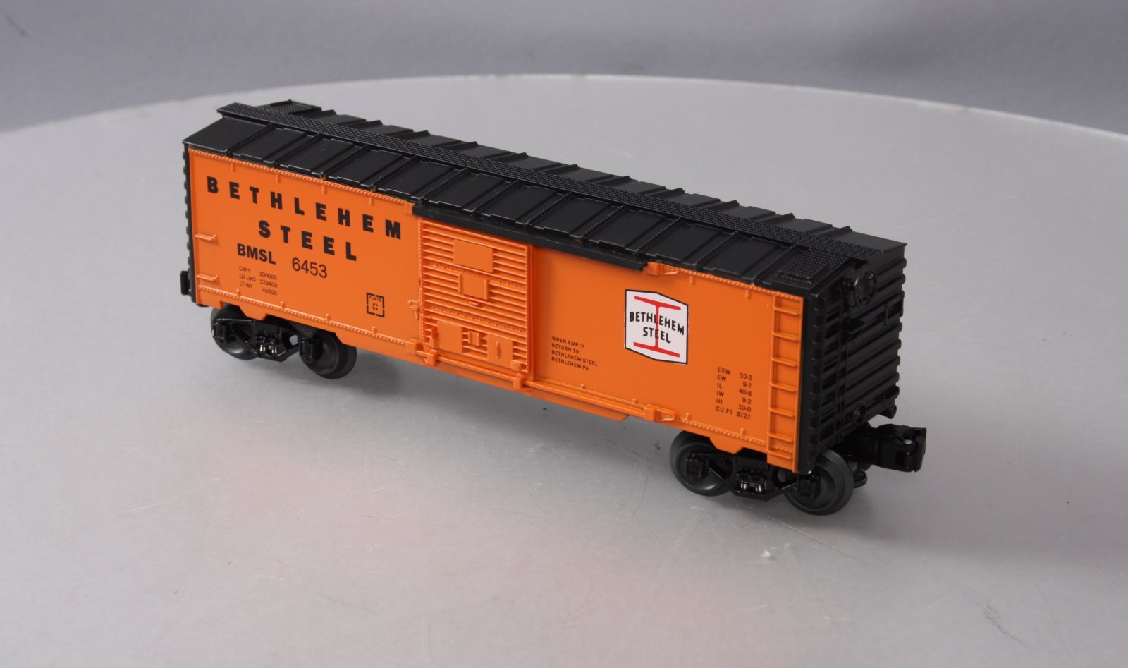 Lionel EDI100 Bethlehem Steel Boxcar Bethlehem PA #6453