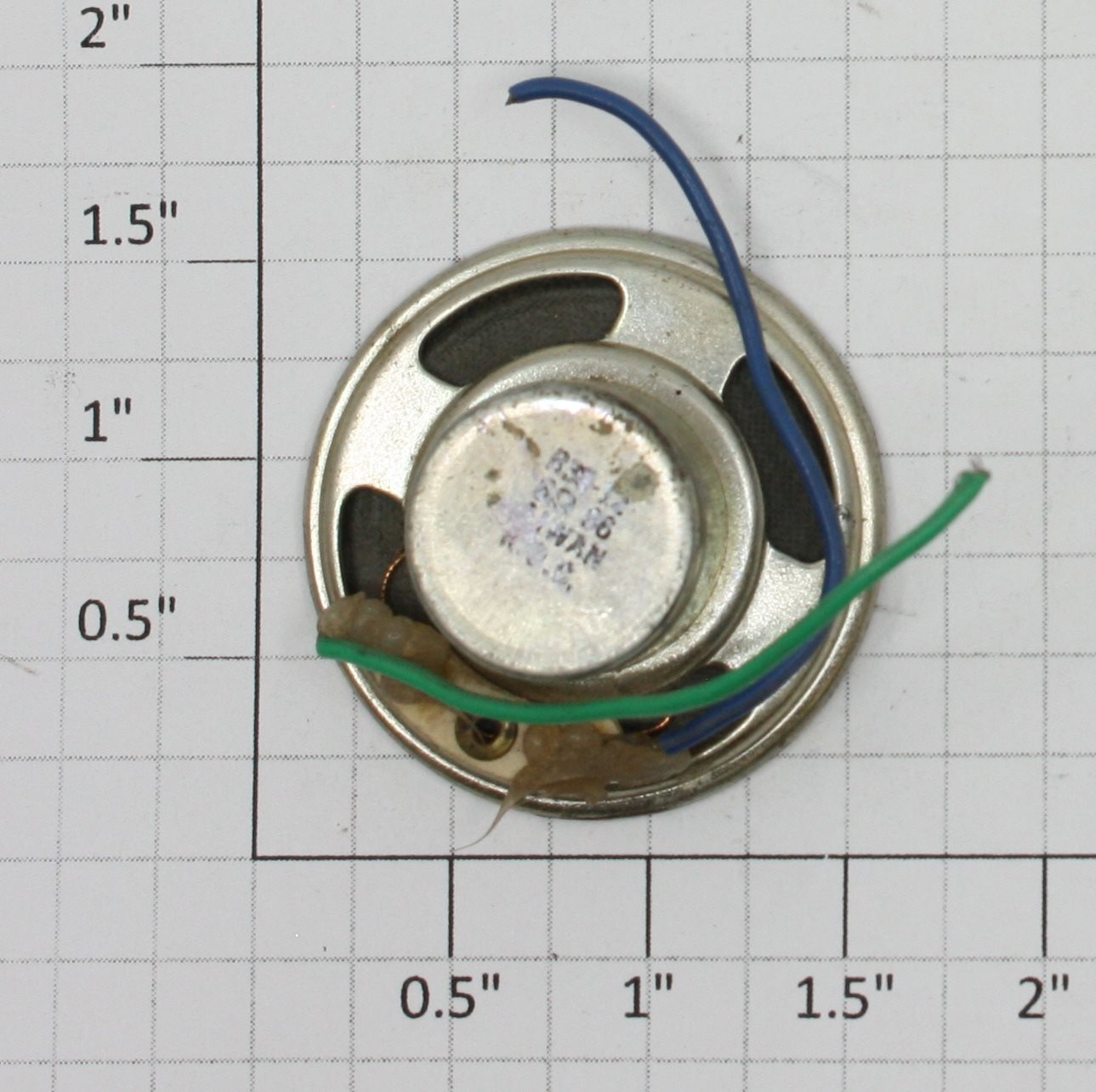 Acme 9000X-250 8 Ohm .25 Watt 1.5" Diameter Speaker with Small Magnet
