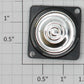 Acme S125SLA 8 Ohm .2Watt 1" Diameter Round Pancake Speaker