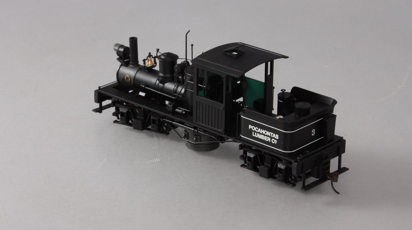 Bachmann 25660 On30 Scale Pocahontas Lumber Co. Two-Truck Shay