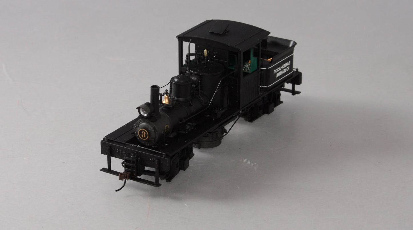 Bachmann 25660 On30 Scale Pocahontas Lumber Co. Two-Truck Shay