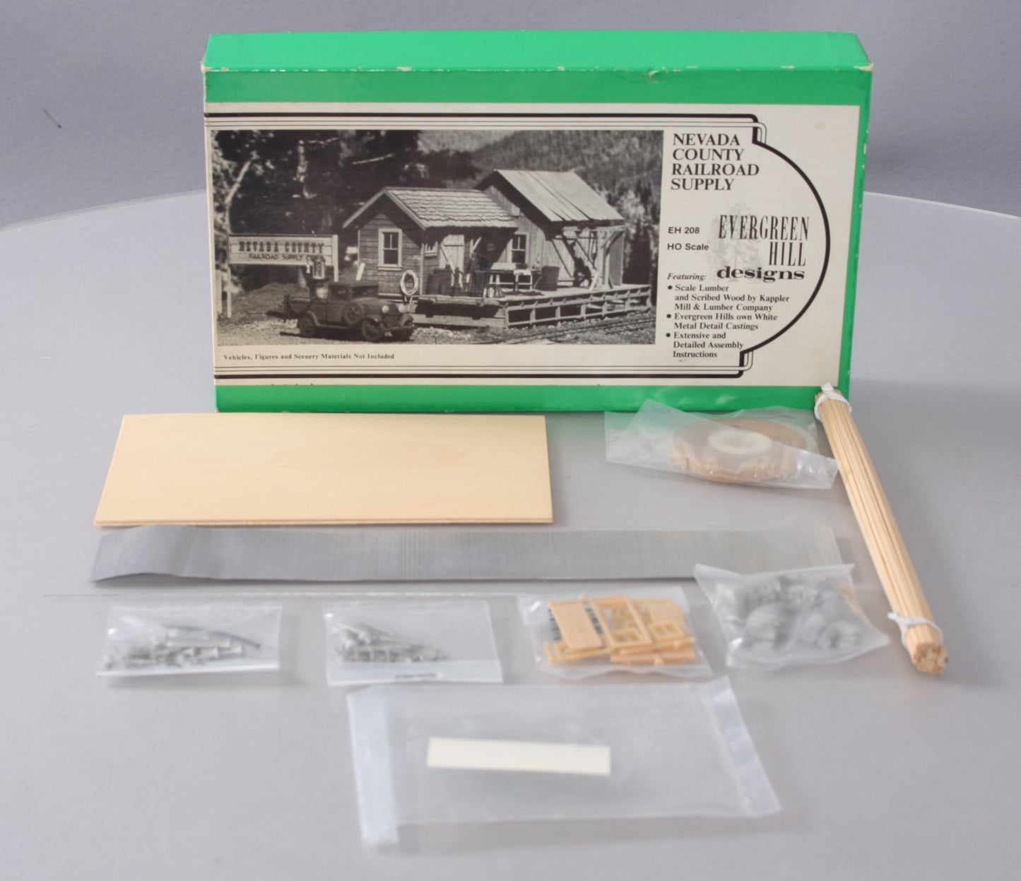 Evergreen Hill EH208 HO Scale Nevada County Railroad Supply Craftsman Kit