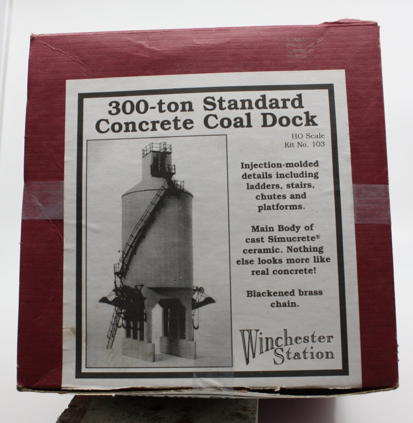 Winchester Station 103 HO 300-Ton Standard Concrete Coal Dock Kit