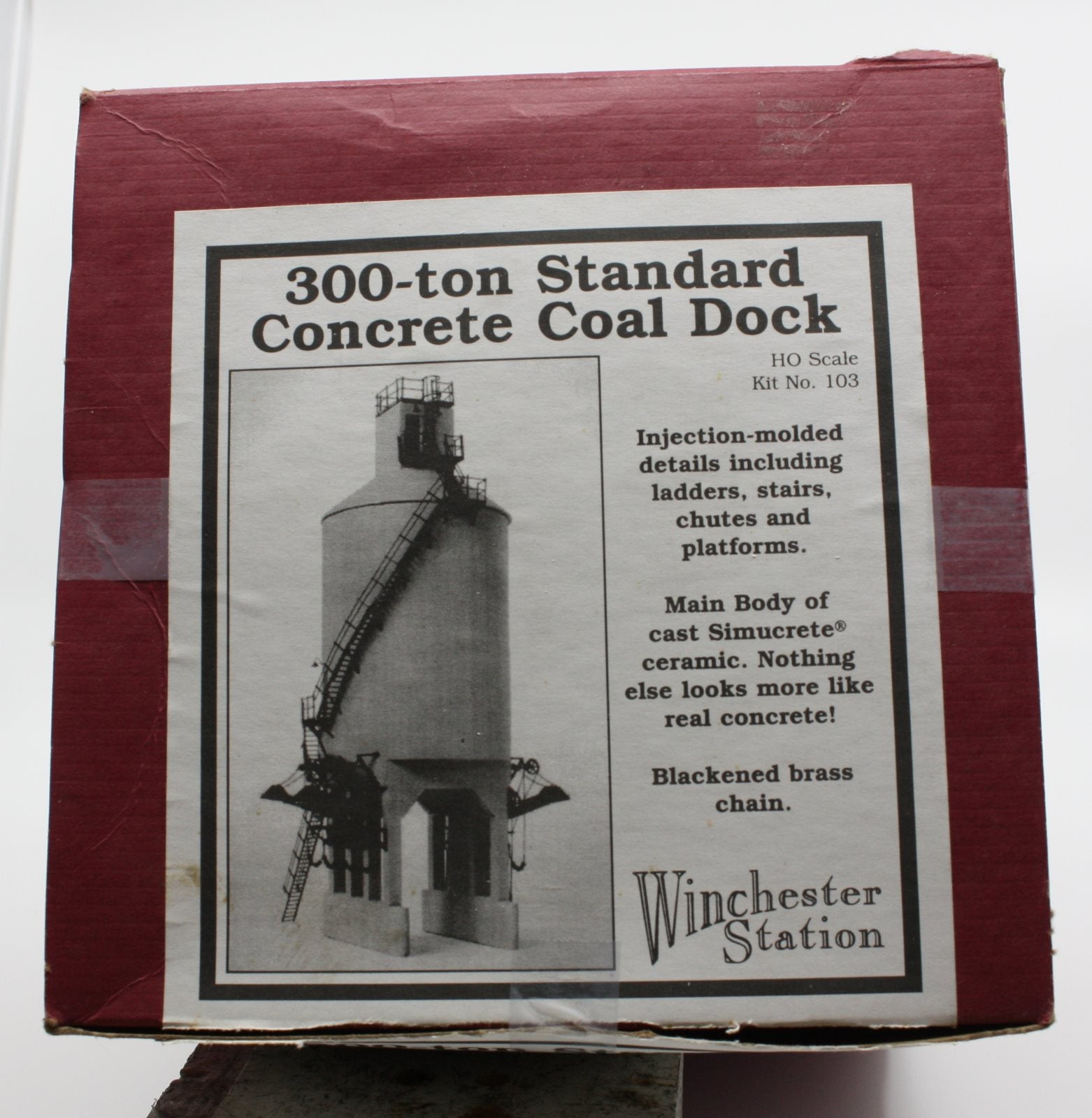 Winchester Station 103 HO 300-Ton Standard Concrete Coal Dock Kit