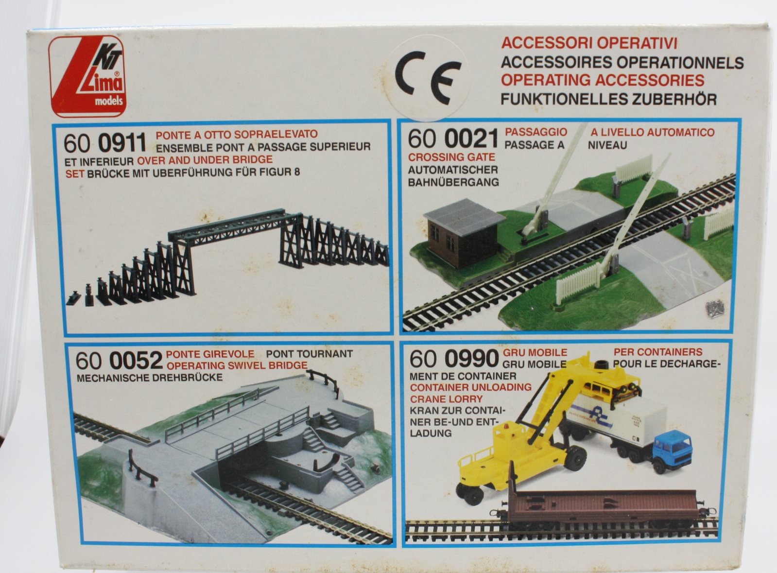 Lima 600990 HO Container Unloading Crane Lorry – Trainz