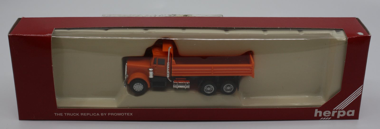Herpa 6167 HO Orange Peterbilt Dump Truck