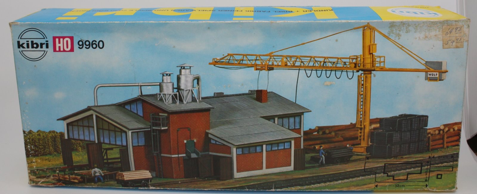 Kibri B-9960 HO Sawmill Kit