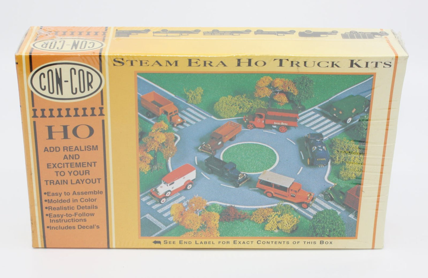 Con-Cor 001-007021 HO Scale 1926 Mack "AC" Truck Van Box Body Kit (Pack of 2)