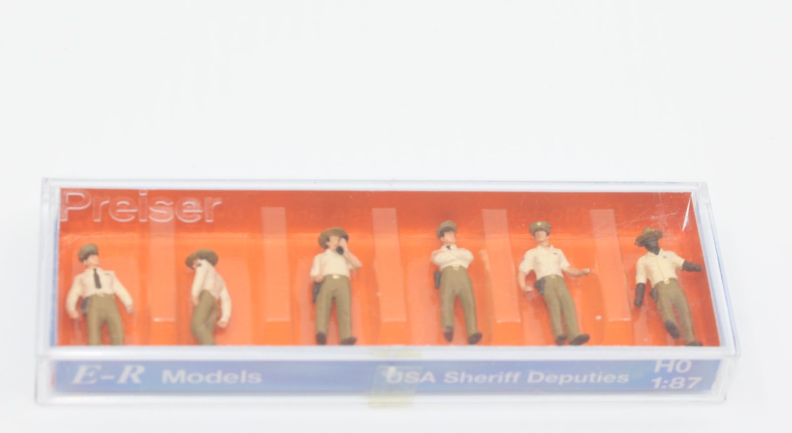 E-R Models 1010061 HO USA Sheriff Deputies Figures (Set of 6)