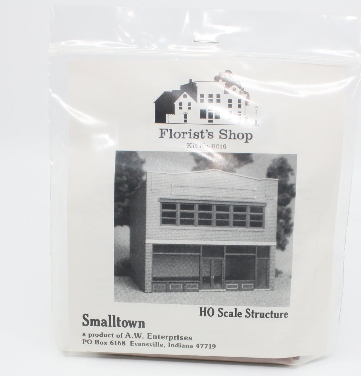 Smalltown USA 699-6016 HO Marcee's Flower Shop Building Kit