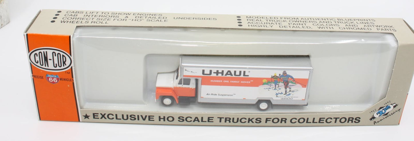 Con-Cor 7007 HO Vermont 26' U-Haul Supermover Truck