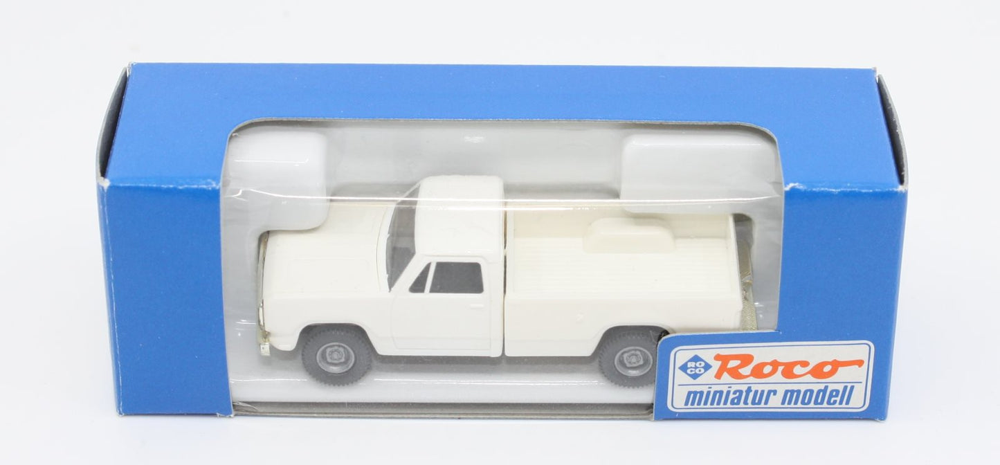 Roco 91000 HO White Dodge Pick Up Truck