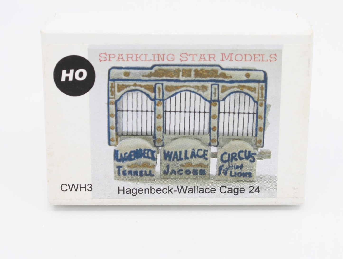 Sparkling Star Models CHW3 HO Hagenbeck Wallace Circus Wagon Kit