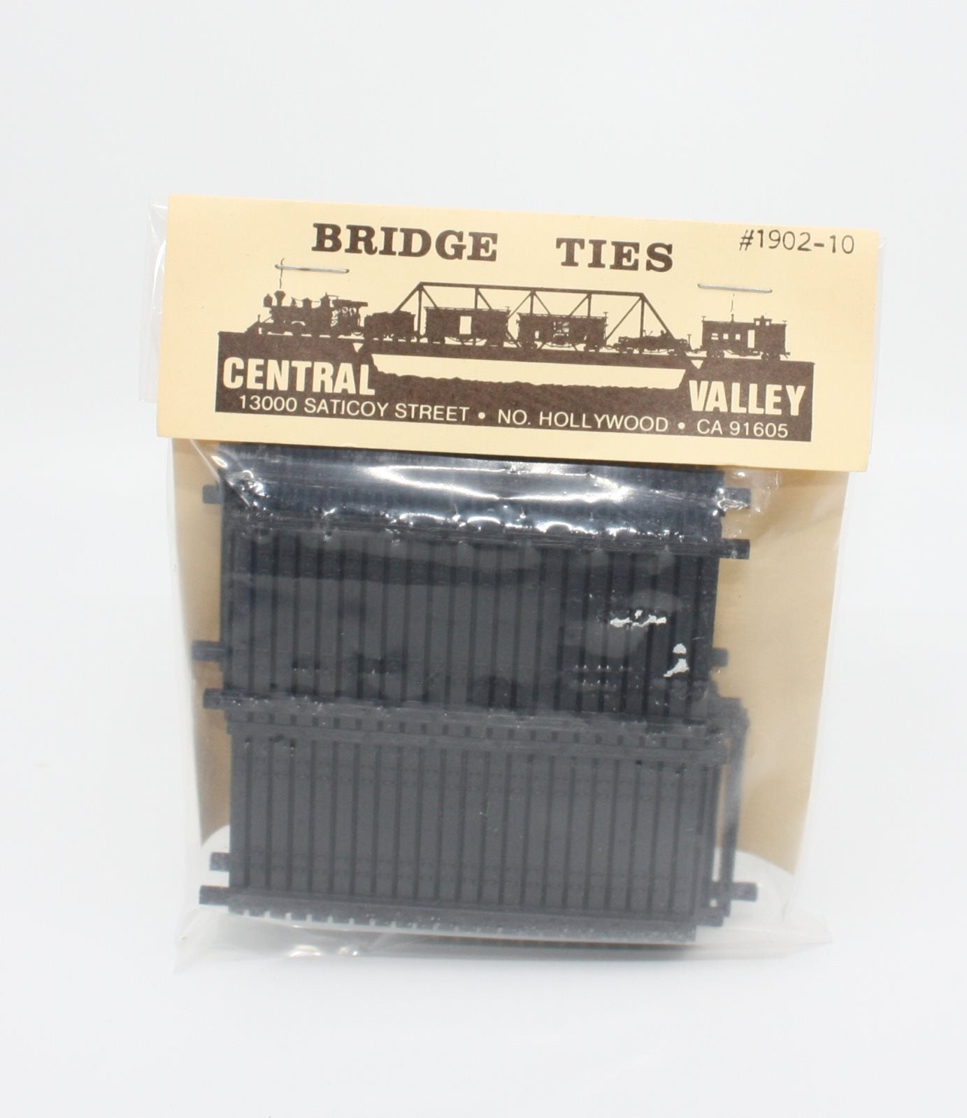 Central Valley Models 190210 Bridge Ties