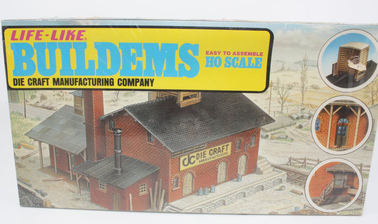 Life Like S-388 HO Die Craft Manufacturing Company Building Kit