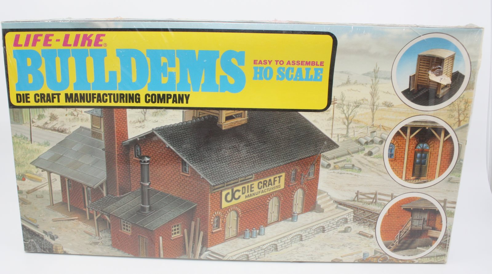 Life Like S-388 HO Die Craft Manufacturing Company Building Kit