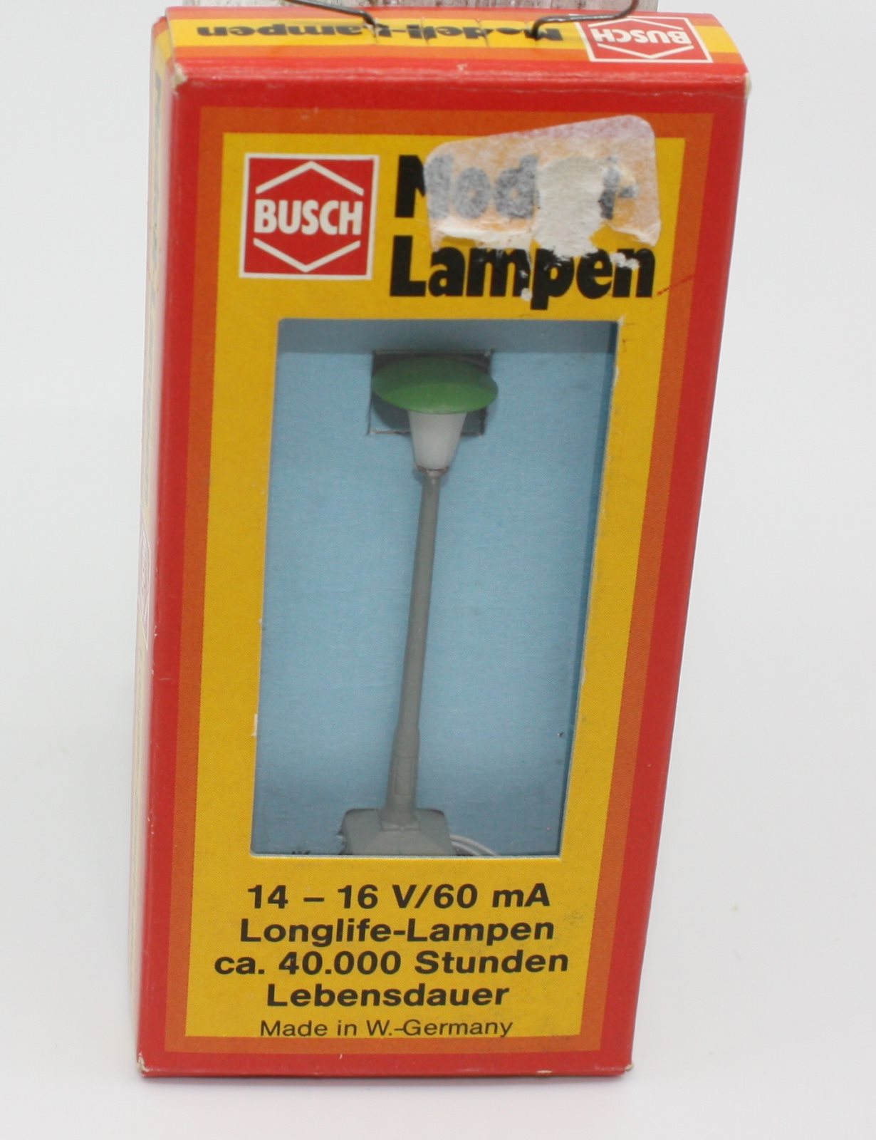 Busch 4121 HO/N Model Lamp 14-16 /60 mA Longlife Lampen