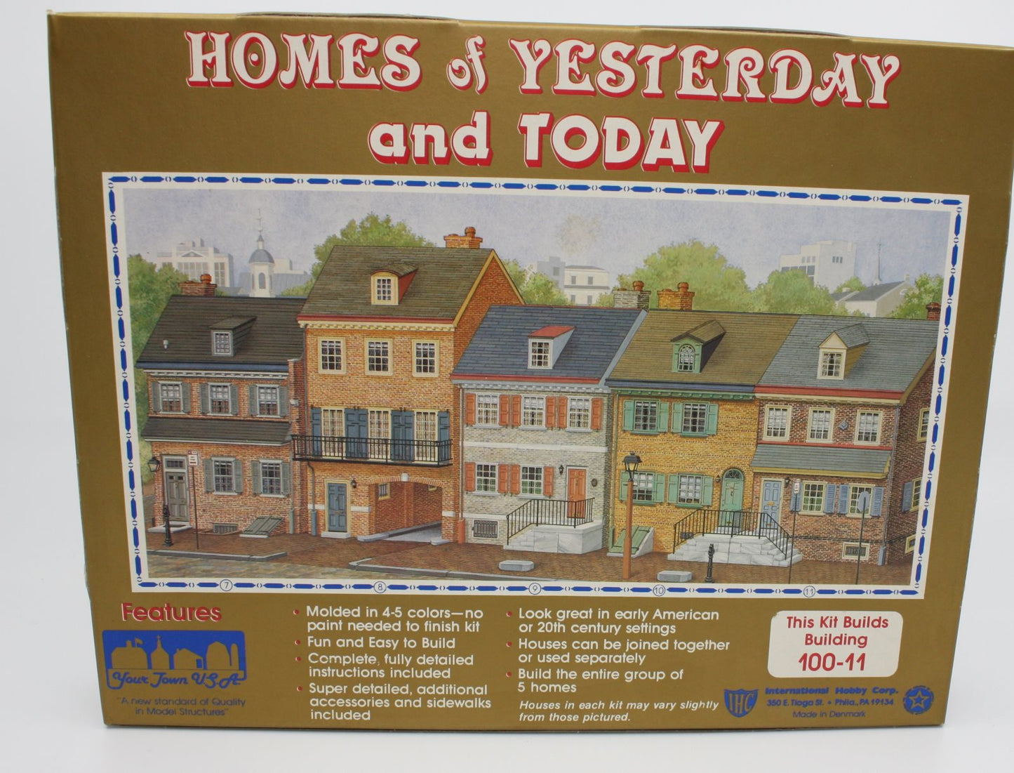 IHC 100-11 HO Homes of Yesterday and Today The Baldwin House Building Kit