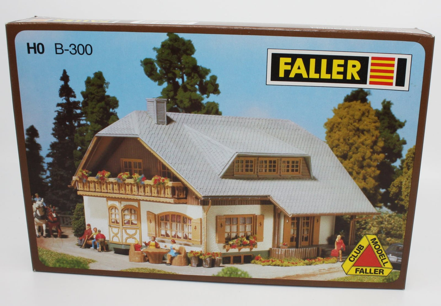 Faller B-300 HO Scale Elensee Chalet Plastic Model Building Kit