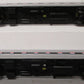 MTH 20-66096 O Amtrak 70' Streamlined Sleeper/Diner Passenger Car Set (Set of 2)