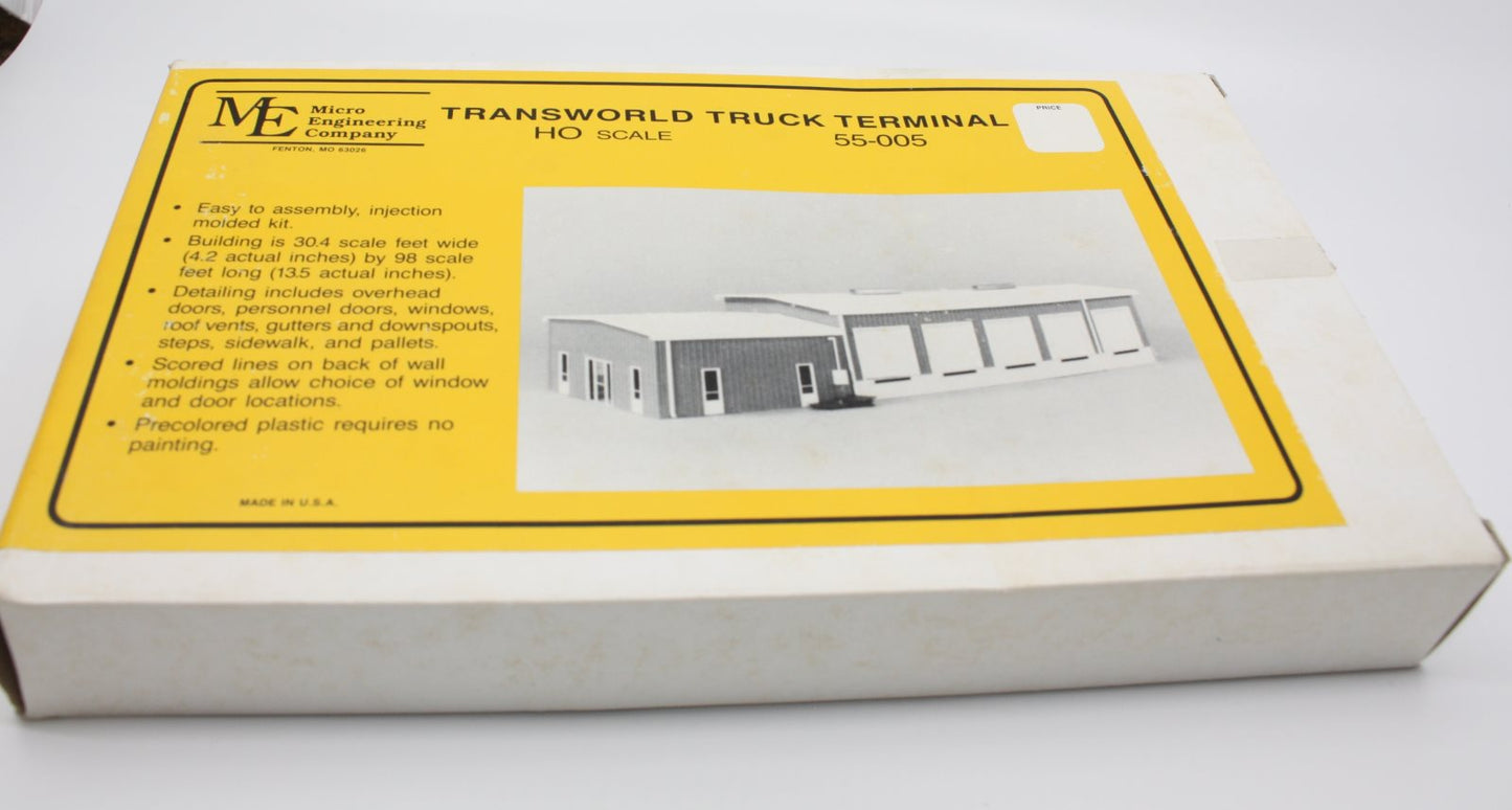 Micro Engineering 55-005 HO Trans World Truck Terminal Kit