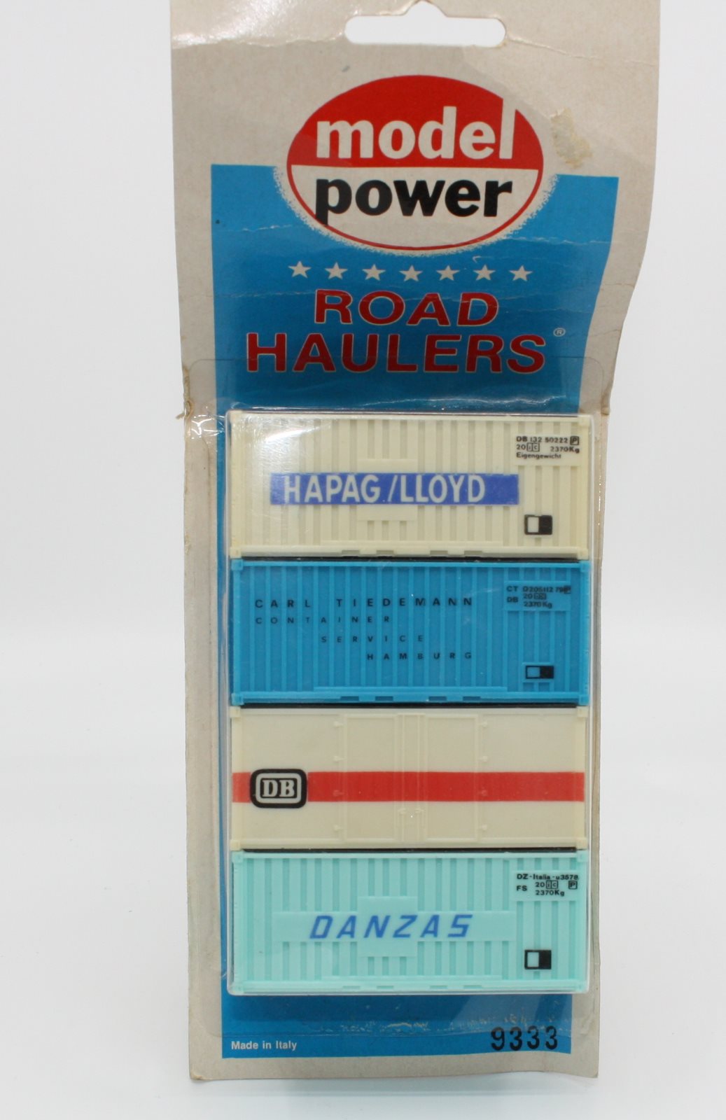 Model Power 9333 HO Road Hauler Containers (Pack of 4)