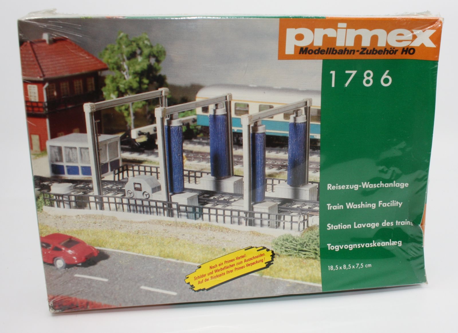 Primex 1786 HO Train Washing Facility Kit