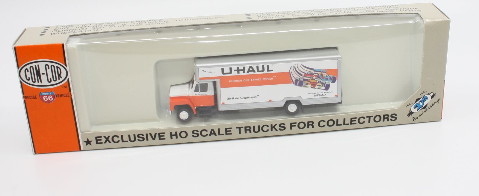 Con-Cor 0004-007010 HO Indiana 26' U-Haul Supermover Truck