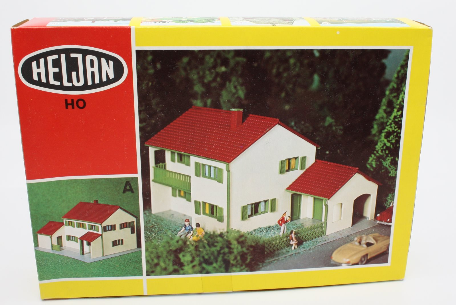 Heljan 1779 HO 2-Story House with Balcony