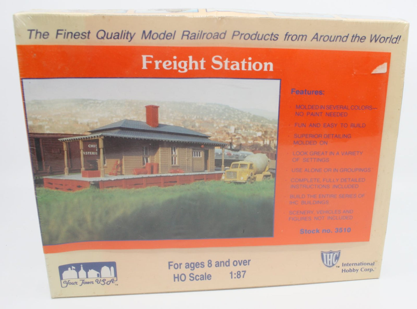 IHC 3510 HO Freight Station Kit